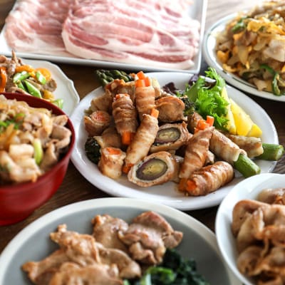 庄内産豚肉 2kgセット ロース バラ モモ スライス 500g×4