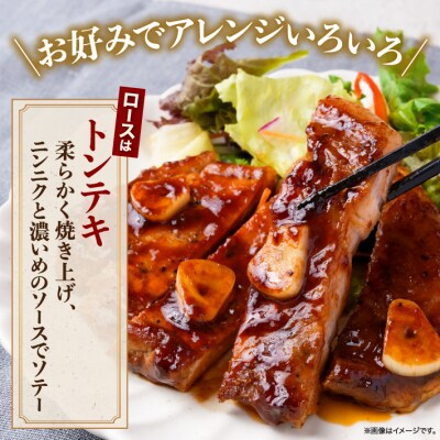 山形県庄内SPF豚 最上川ポーク ロースブロック 4kg(2kg×2)国産 豚肉 冷蔵便