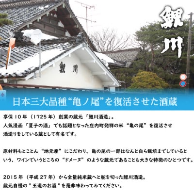 鯉川酒造「恋の川」純米大吟醸 うすにごり酒 720ml×1本 日本酒 地酒 1725年創業