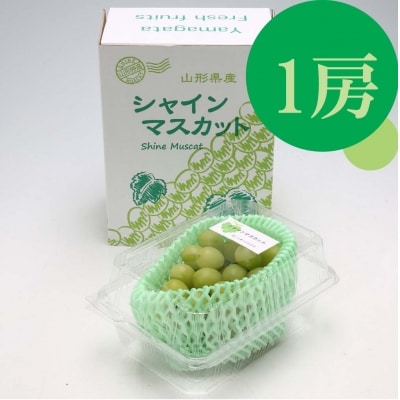 【9月中旬より順次発送】庄内町産シャインマスカット 1房(入金期限:2025.8.31)