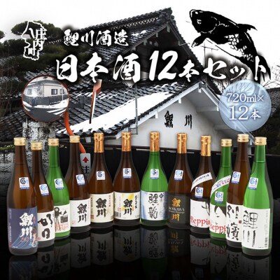 鯉川酒造 日本酒 720ml×12本セット 飲み比べ 大容量 地酒 山形産原料 1725年創業