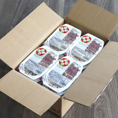 ＜2月中旬発送＞6か月定期便!雪若丸 玄米パックごはん 24個(入金期限:2026.1.25)