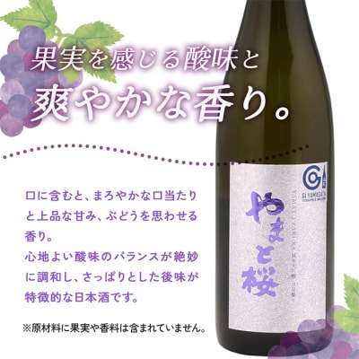 やまと桜 純米大吟醸 出羽燦々 720ml 日本酒