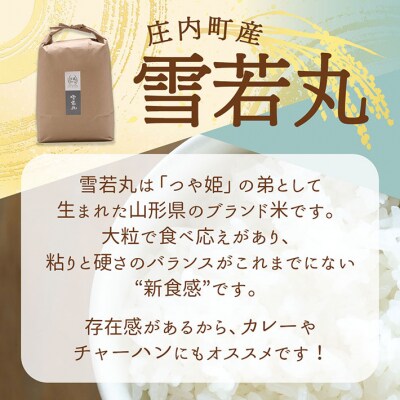 <1月中旬発送>吉祥ファーム 庄内町産おいしい米3か月定期便!(入金期限:2025.12.25)