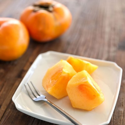 【R8.10月下旬より順次発送】庄内柿 家庭用【訳あり 少々傷あり】 M～Lサイズ 7.5kg