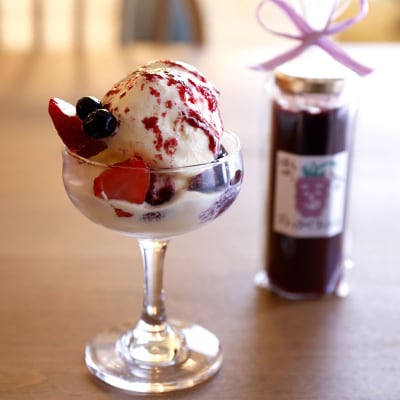 はらぺこファーム ブラックベリージャム 145g×1個 無添加 フルーツソース ヨーグルト アイス