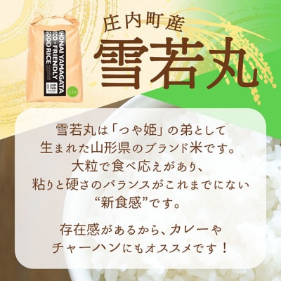 【新米受付】U米MON 雪若丸 10kg【10月より順次発送】