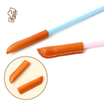 栃木レザーえんぴつキャップ 3個セット