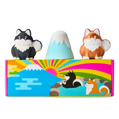 LUSH (ラッシュ) 富士山&柴犬 ギフト バスボム3種セット