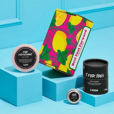 LUSH (ラッシュ) ベストフットフォワードフットケアギフト フットケア3種セット