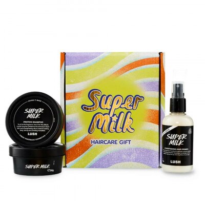 LUSH (ラッシュ) スーパーミルキー ヘアケアギフト ヘアケア3種セット