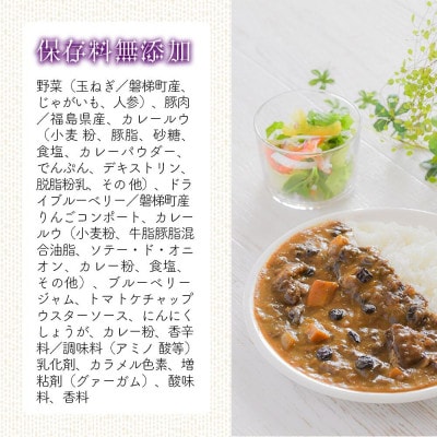 ブルーベリーカレー 200g×4袋