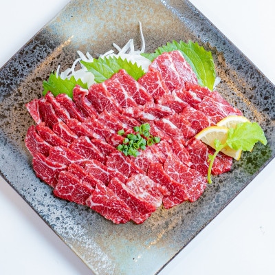 【熊本 と畜】桜屋 特選馬刺しスライス 300g(合志市)