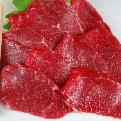 赤身馬刺し　500g(合志市)B-20