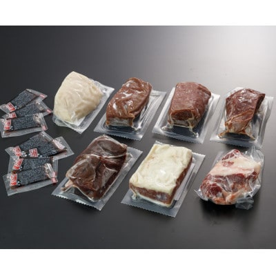 馬刺しの6種盛り合わせセット 700g(合志市)