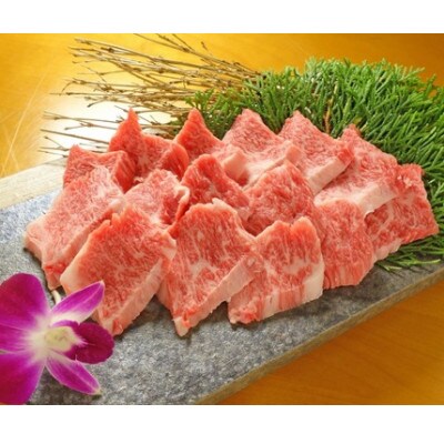 あか牛カルビ焼肉セット(あか牛バラカルビ400g あか牛のたれ200ml付き)(合志市)