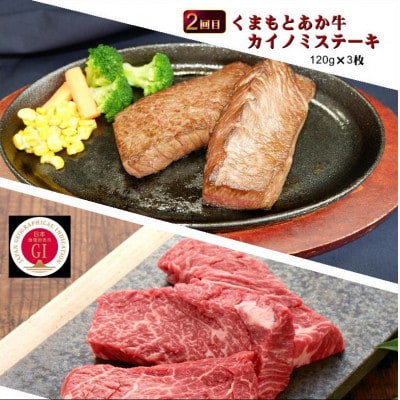【毎月定期便】【GI認証】くまもとあか牛 食べ比べ Eセット(合志市)全3回