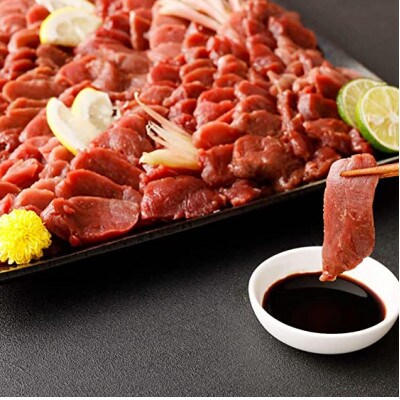 【国産馬刺し】熊本直送　赤身200g+ユッケ200g　合計400gセット(合志市)