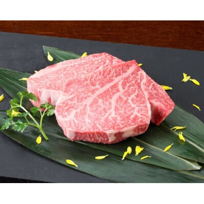 【黒毛和牛】熊本県産　ヒレステーキ　400g(200g×2パック)(合志市)