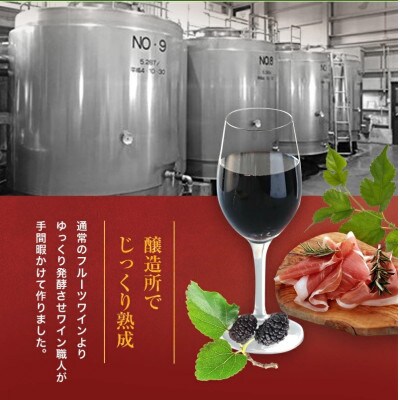 桑の実ワイン甘口・辛口2本セット