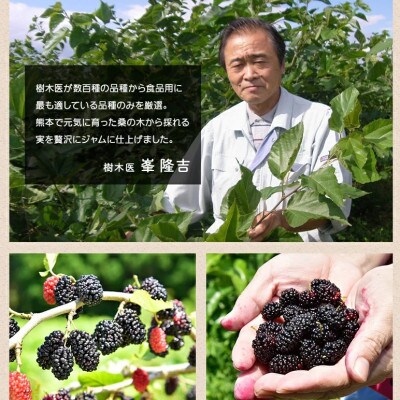 【毎月定期便】つぶつぶ桑の実 ジャム 2個セット(140g×2)全3回