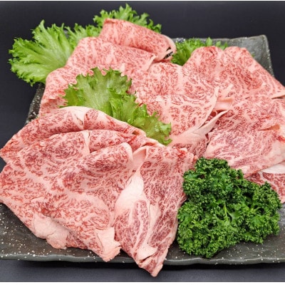 熊本県産A5等級黒毛和牛和王 肩ローススライス 約200g×3P 計約600g(合志市)