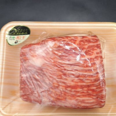 熊本県産A5等級黒毛和牛和王 赤身ブロック 約500g(合志市)