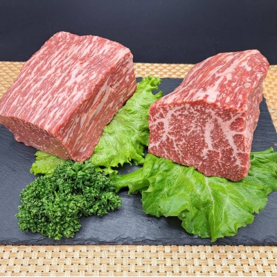 熊本県産A5等級黒毛和牛和王 赤身ブロック 約500g×2P 計約1kg(合志市)