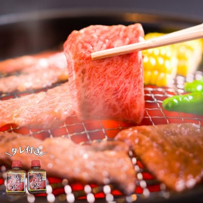 熊本県産A5等級黒毛和牛和王 柔らか赤身焼肉 約300g×4P 計約1.2kg タレ2本付(合志市)