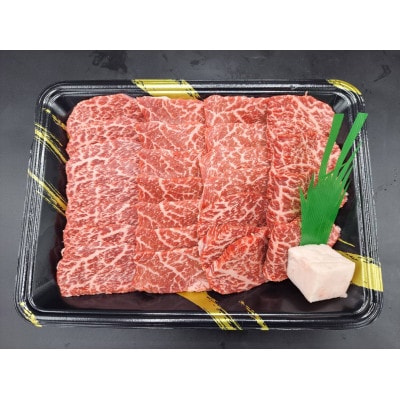 熊本県産A5等級黒毛和牛和王 ウデ・モモ 焼肉用 約400g(合志市)