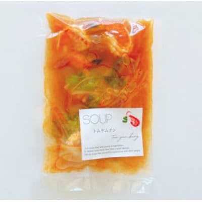 湯煎で簡単!トムヤンクン　5個セット(各180g)計約900g 【SOUP LAB】