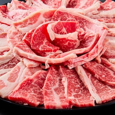 【訳あり品】熊本県産あか牛切り落とし焼肉 合計約400g(合志市)