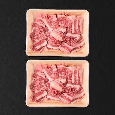 【訳あり品】くまもと黒毛和牛切り落とし焼肉 合計約800g(合志市)