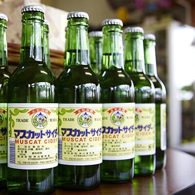 神田葡萄園マスカットサイダー24本入