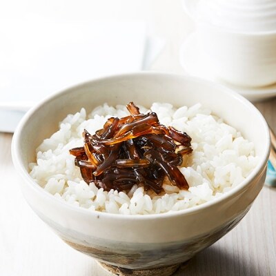 茎わかめ佃煮2種セット 茎わかめの佃煮 わさび茎わかめ 100g×各2個
