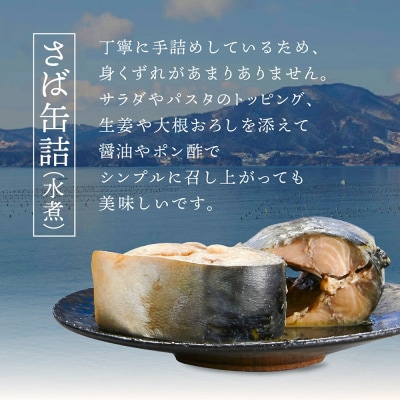 【国産】さば缶詰(水煮) 180g×8缶セット