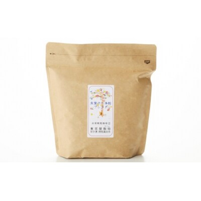 【東京屋カフェ】 自家焙煎珈琲 「未来の一本松ブレンド」 珈琲豆 300g×1袋