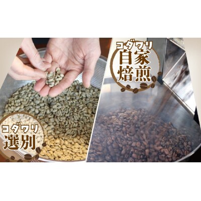 【東京屋カフェ】 自家焙煎珈琲 「キリマンジャロAA」 珈琲豆 300g×1袋