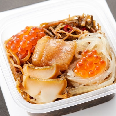 【高級松前漬】けせんの海～華～ | あわび 数の子 いくら ふかひれ 冷凍 ギフト 海鮮丼