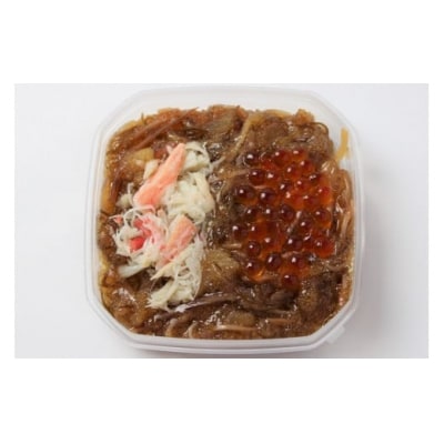 ふかひれ蟹松前・いくら蟹松前 2種食べ比べセット 松前漬 かに いくら ふかひれ 冷凍