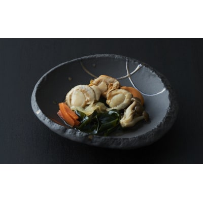 【レンジで簡単調理】ほたてとわかめのバター醤油風包み蒸し 155g×1個