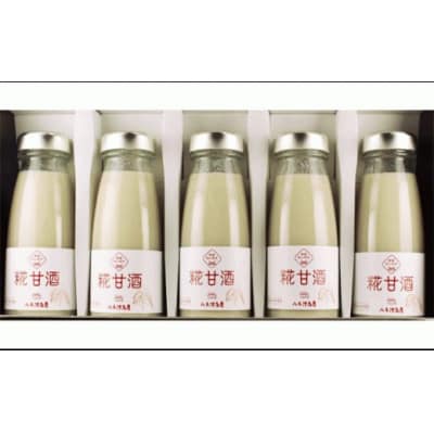 八木澤商店の糀甘酒 180ml×5本セット ノンアルコール