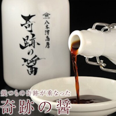 濃口 醤油 奇跡の醤(ひしお) 500ml×1本 【八木澤商店】