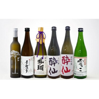 先行受付 酔仙酒造 超特選 日本酒 6種飲み比べセット ～冬ver～