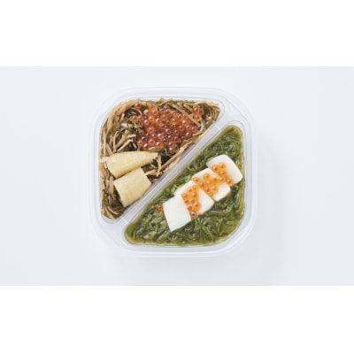 【田舎のご馳走】 ご飯のお供 松前とめかぶ 200g×1個 いくら・ほたて・数の子入り