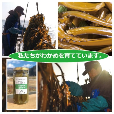 【数量限定】 ピクルス2本詰め合わせ 〈 広田湾産牡蠣 茎わかめ 〉