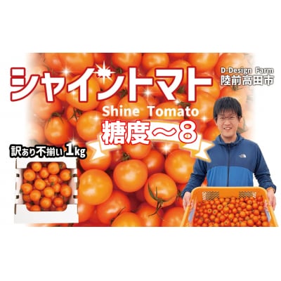 訳あり フルーツトマト 約1kg シャイントマト 品種 ちばさんさん とまと フルーツ 野菜