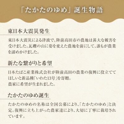 【隔月3回定期便】 たかたのゆめ 玄米 5kg×隔月3回 (合計15kg) 令和7年産 米 お米
