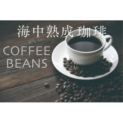 海中熟成珈琲 ブラジル 珈琲豆 100g×1袋 コーヒー 珈琲 豆 酸味 コク 飲料 東京屋カフェ