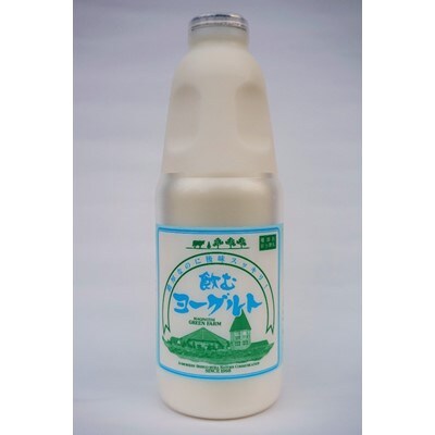 飲むヨーグルトとブロックベーコンセット